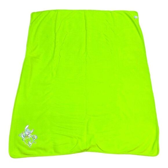 Disney Store Exclusive Lilo Stitch & Snowman Fleece Blanket 60"x50" NEW Gift - Picture 9 of 10